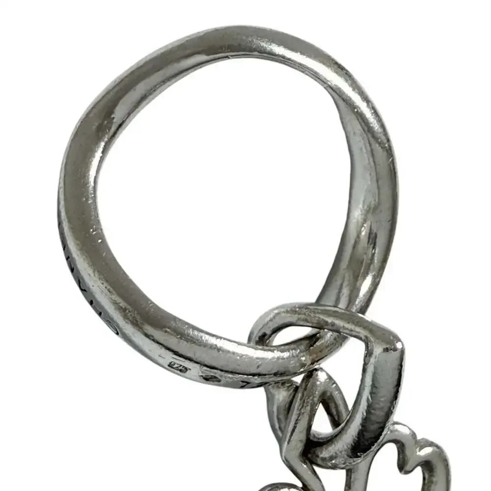 Chanel Clover Ring Sterling Silver #234189C79B - Picture 5 of 9